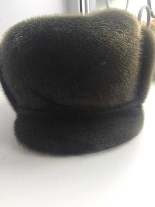 Шапка из нерпы мужская