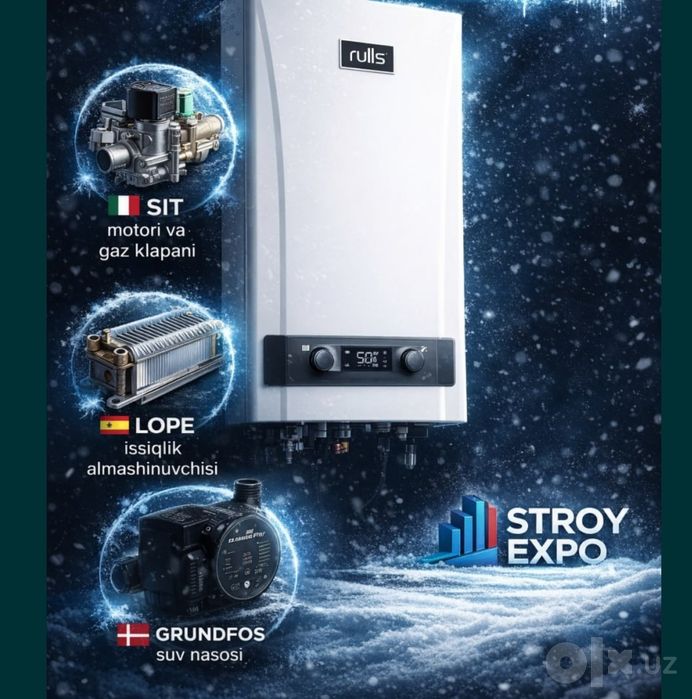 Арзон нархда котел Склад Биринчи кол Rulls 18kvt Gaz kotel katyol Opto
