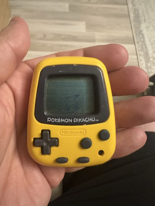 Nintendo Pocket Pikachu (1998) - Retro Pokémon Pedometru - Original Japonia/Nintendo foarte RAR