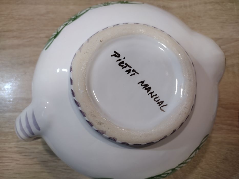 Ceainic porcelan pictat manual, cadoul perfect