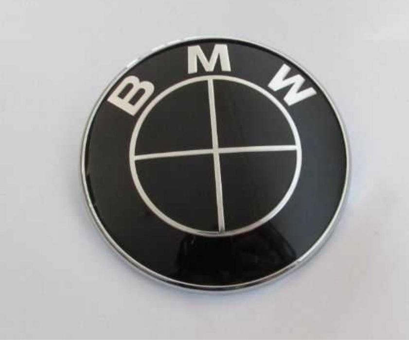 Emblema capota portbagaj Bmw neagra e60 e70 e90 F01 F10 F15 f20 F30