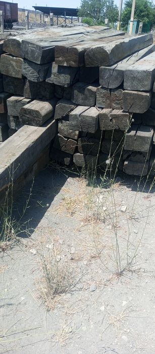 Продаю бу деревянные шпалы