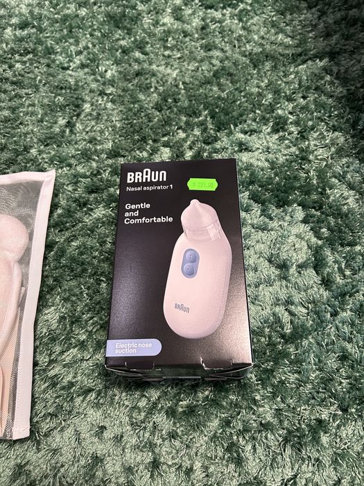 Vand aspirator nazal pt bebe Brawn nou nouț