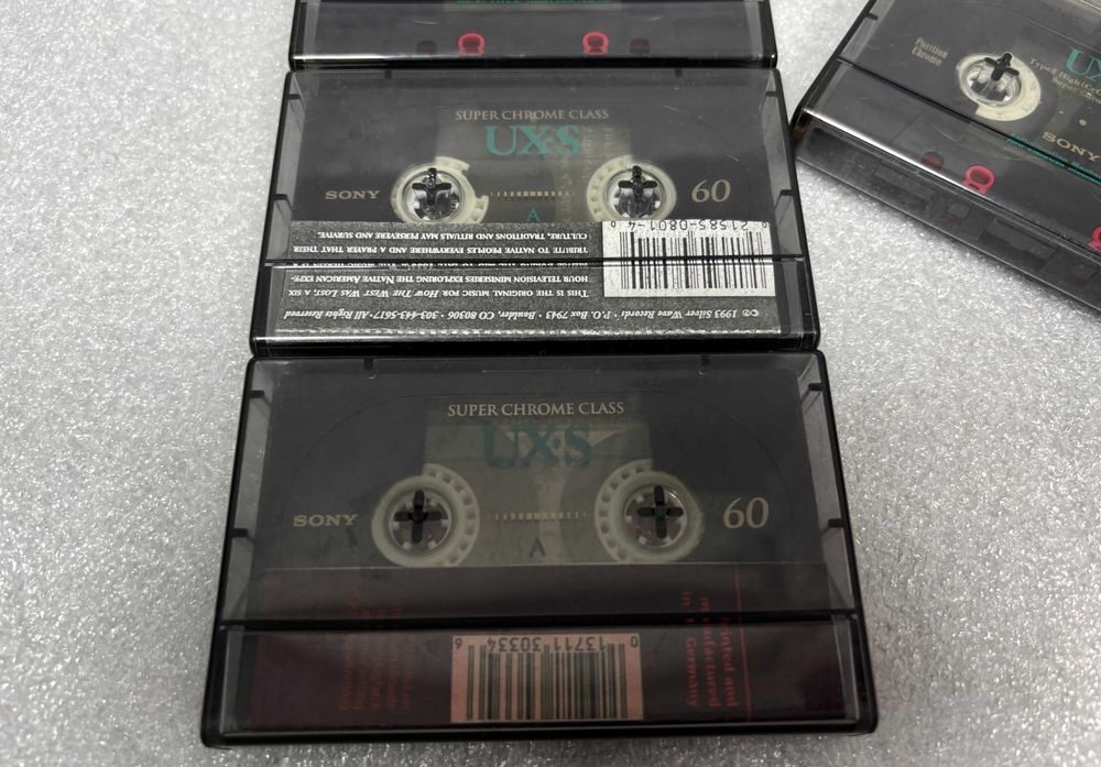 Аудио Касети Sony UX·S 60 и Sony UX·S 90 Super Chrome Class