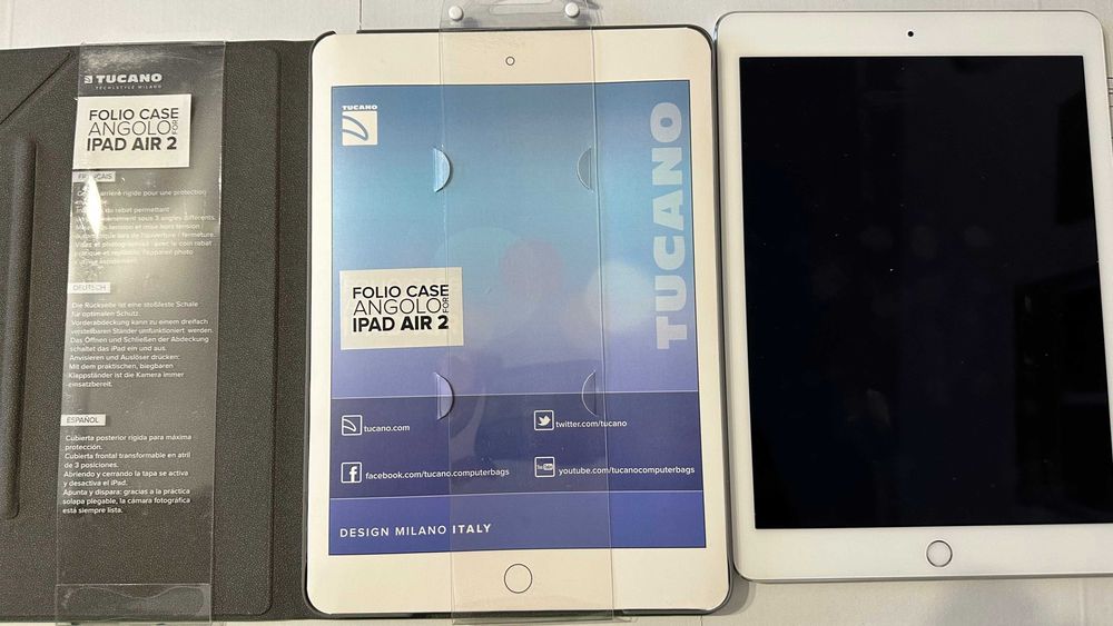 Apple Ipad pro 128 GB  WiFi + SIM + husa Tucano noua