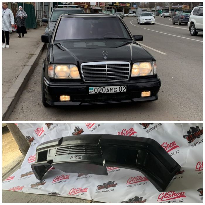 Бампер на мерседес 124 амг1