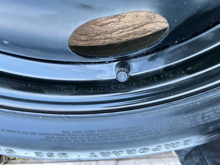 Rezerva slim R18 5x108 Peugeot Citroen Ford originala ET32