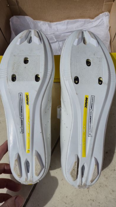 Încălțăminte spd sosea Mavic Cosmic albi mărimea 42