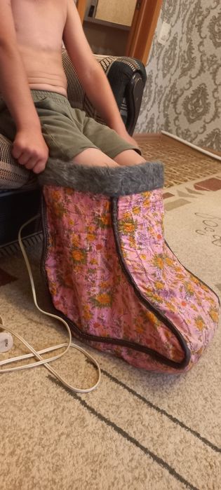 Продам электро грелку для ног