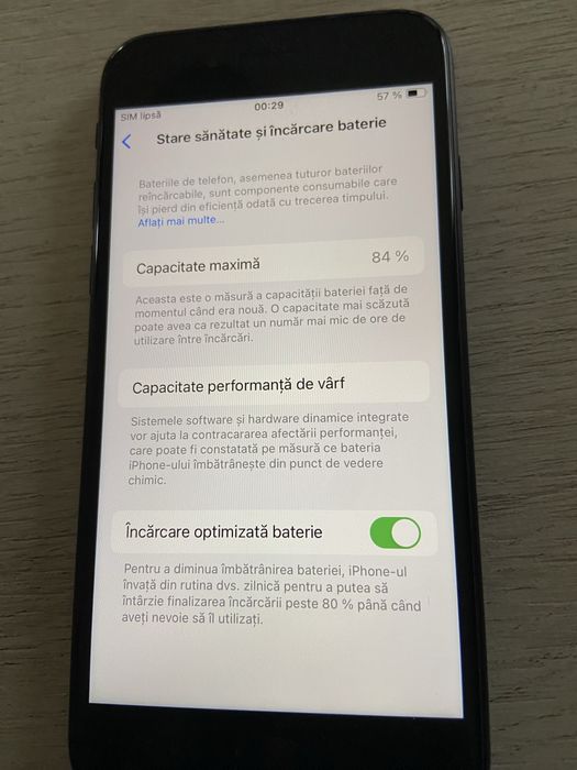 Vand iphone SE2 impecabil