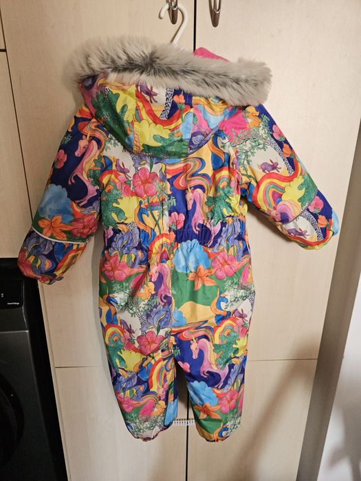 Промо - 28 евро! Гащеризони/космомавти на Next за момиче 2-3г. 98см.