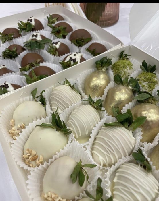 Букет,клубника в шоколоде