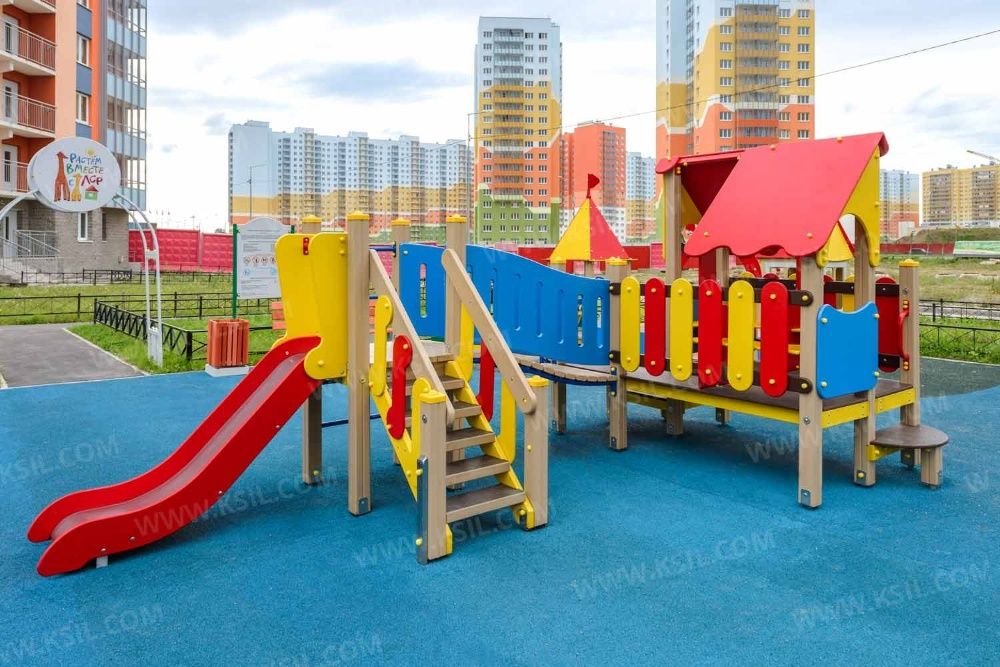 Детские площадки KSIL Болалар майдончаси Карусели Горки Качели