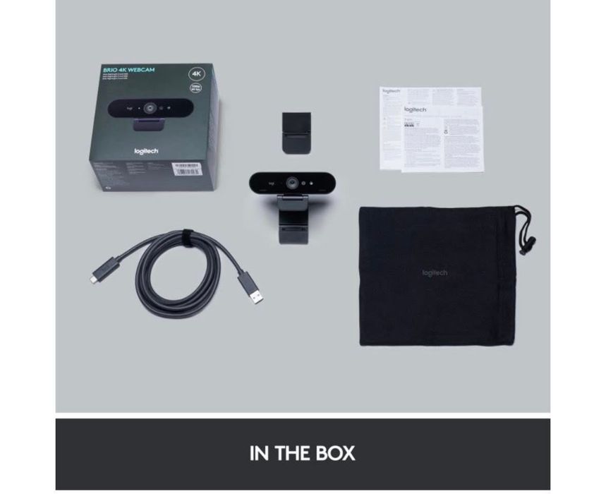 Webcam Logitech Brio 4k