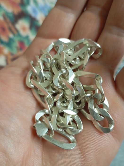 lanț, masiv, argint 925