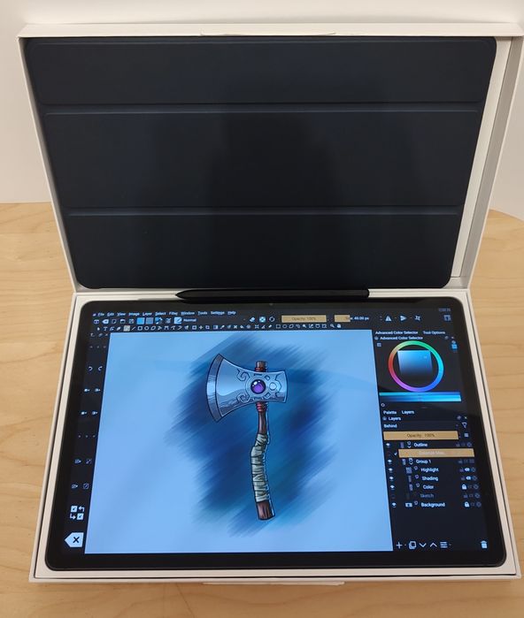 Samsung Galaxy Tab S9 plus/+  stare impecabilă | cutie completă + husă