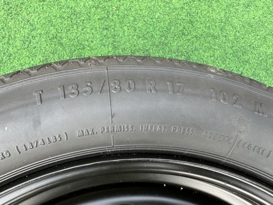 Резервна гума Тип патерица 17 цола БМВ е60 е61 е90 BMW e60 e61 e90