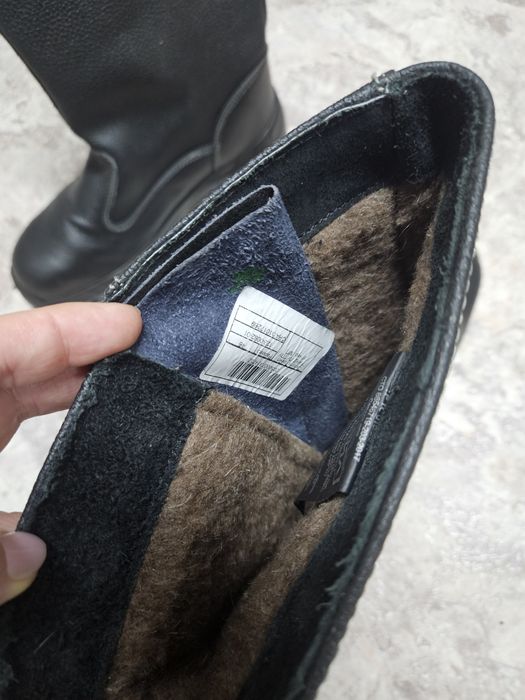 Сапоги-унты Кожаные натуральный мех 46разм