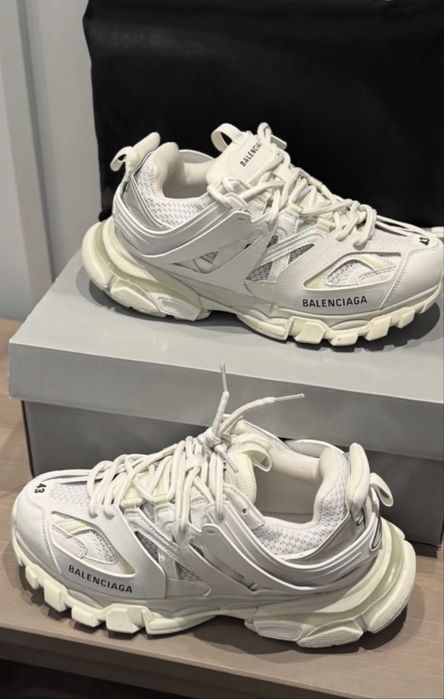 Balenciaga track alb