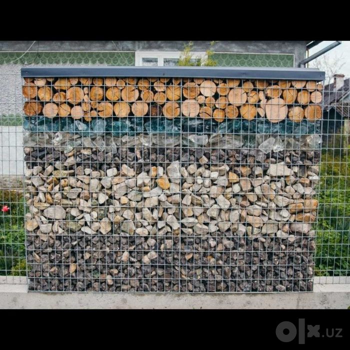 Listavoy Gabion Листавой Габион Оцинковка сетка габион