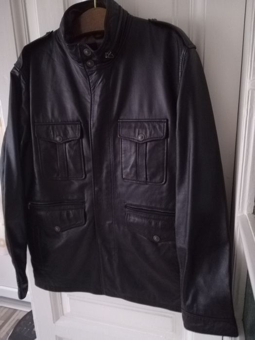 Geaca piele bărbați Ink L