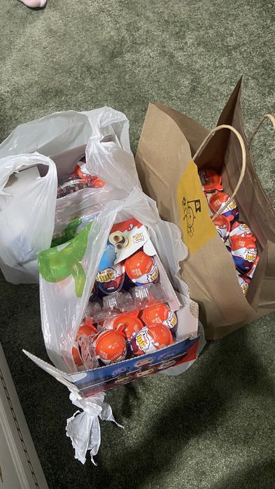 kinder joy ОСД и фигурки