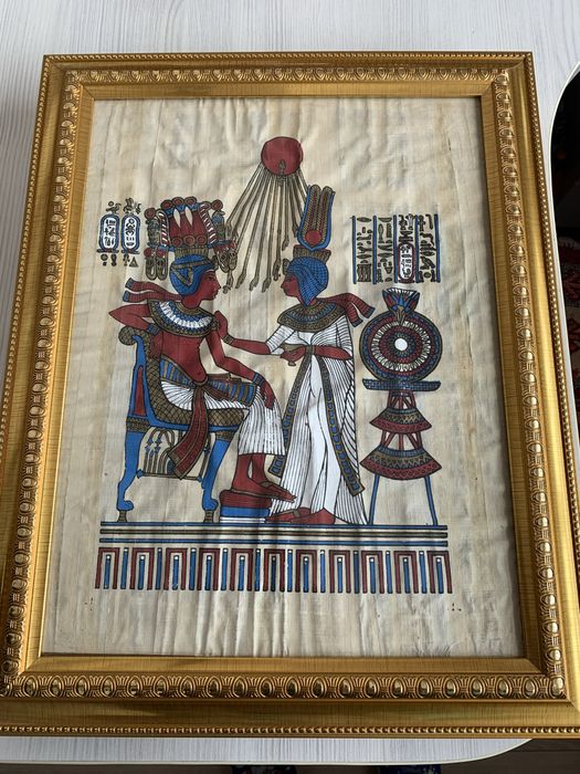 Папирус в рамке египет
