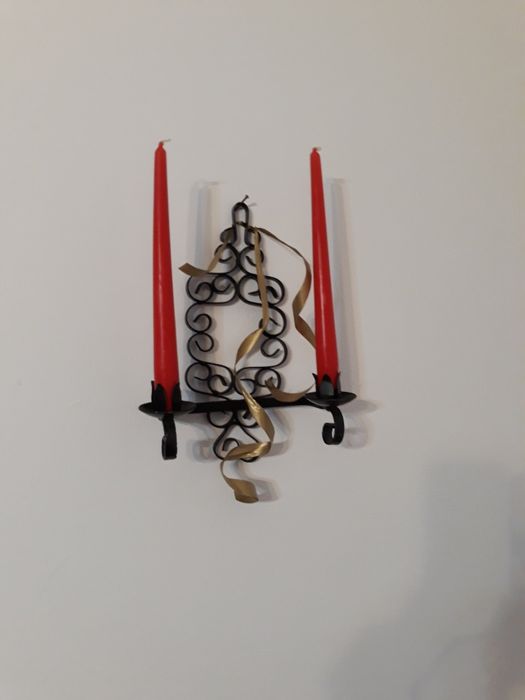 Свещник от соца ковано желязо