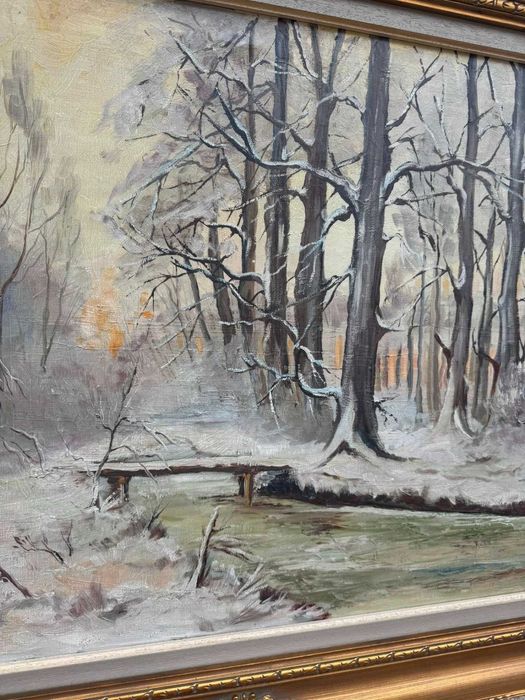 Tablou în ulei pe pânză semnat Mettepenningen J.