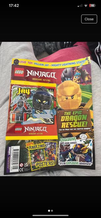 Списание Lego Ninjago Dracons Rising номер 121,125,126,30 лева за брой