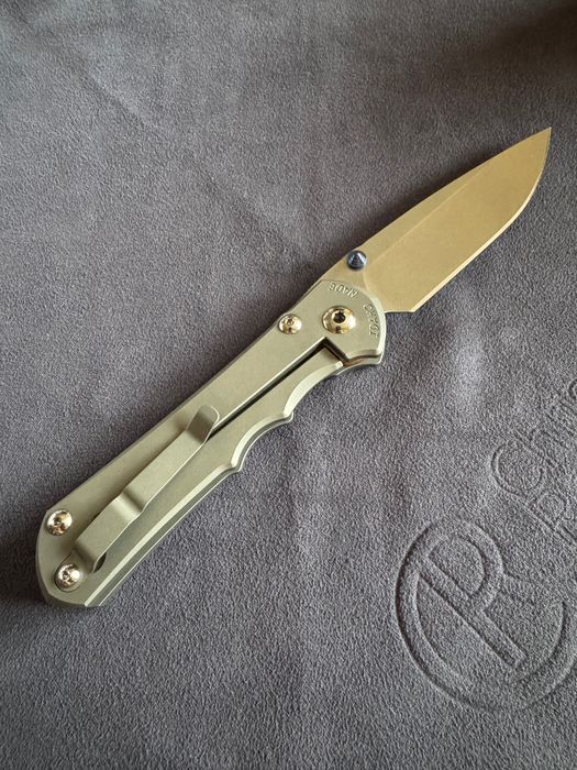 Сгаваем нож Chris Reeve