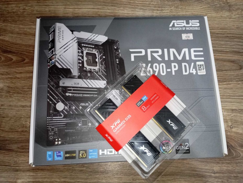 Z690 + 16 gb ddr4 3200