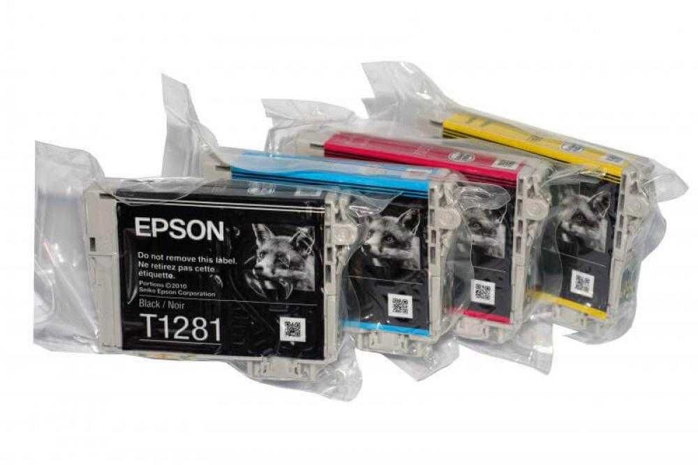 Оригинальный струйный картридж Epson T1281 / T1282 / T1283 / T1284