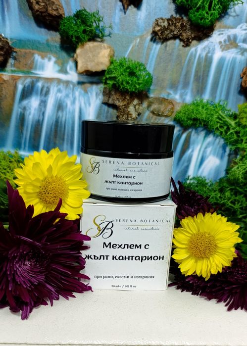 Мехлем с жълт кантарион – Натурална грижа при рани, екземи и изгаряния