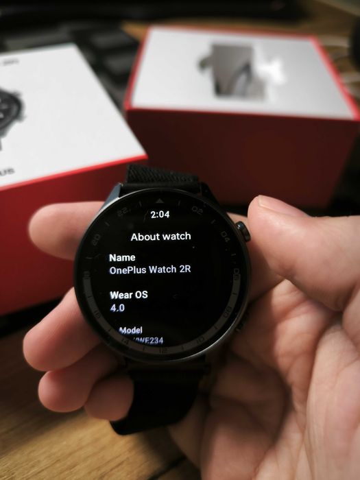 Ceas Oneplus Watch 2R aproape nou + accesorii
