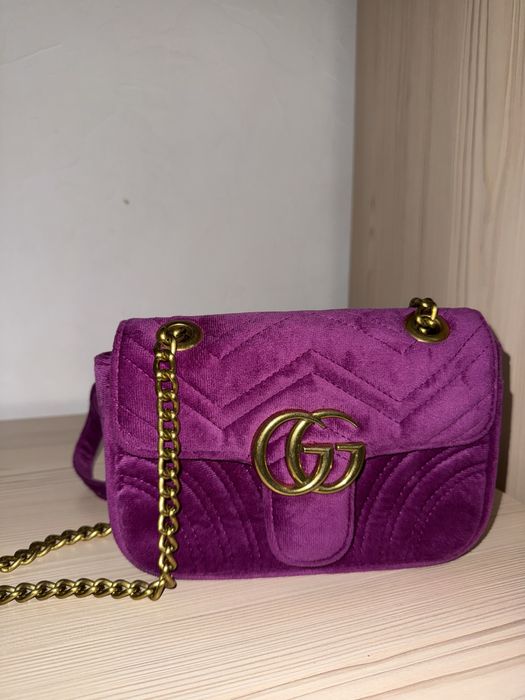 Бархатная сумочка