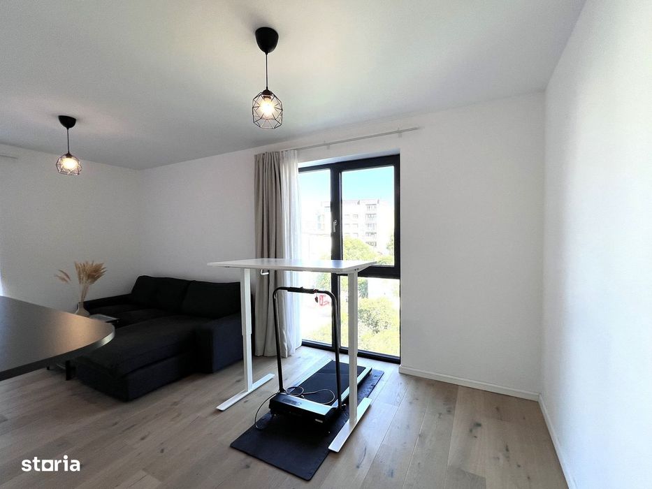 Apartament 2 camere Timpuri Noi. Bloc nou. Vedere grădină.