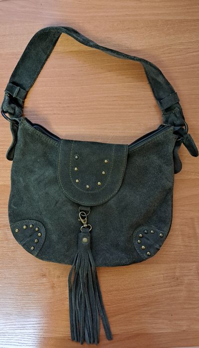 Сумка из замшевой кожи Sfera