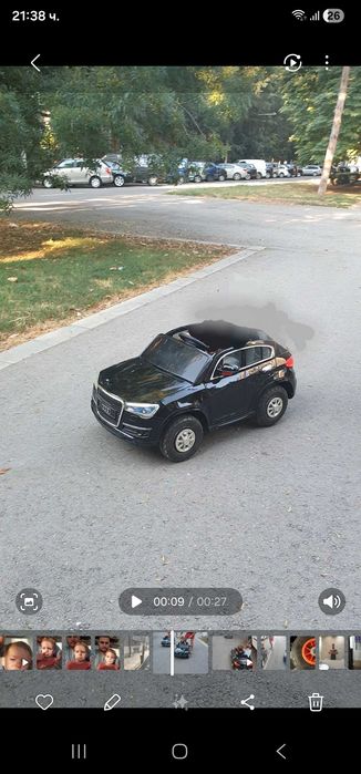 Детска акумулаторна кола Ауди Q7