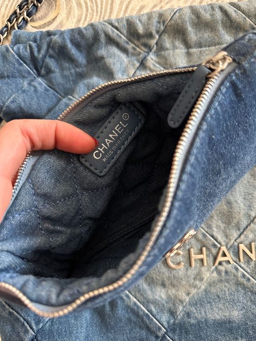 Дънкова чанта Chanel