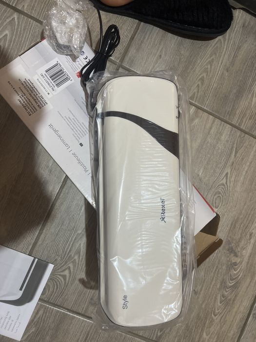 Laminator, Rexel, A3, 125 microni, Alb/Negru