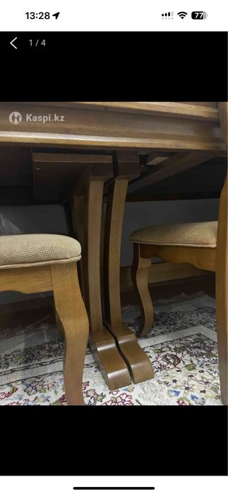 Продается стол со стульями
