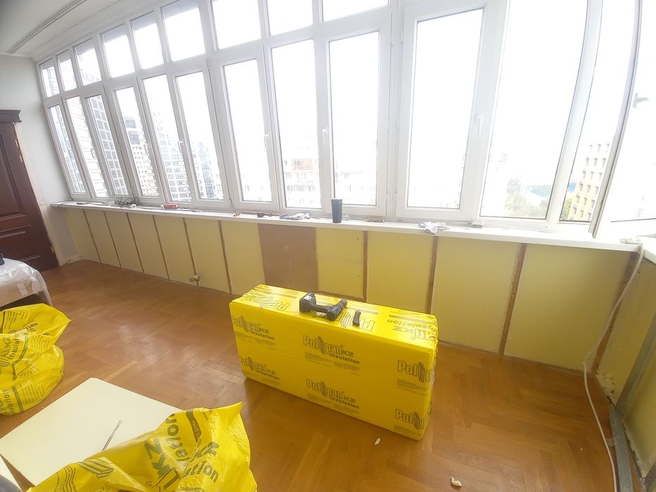 Утепление, теплоизоляция.