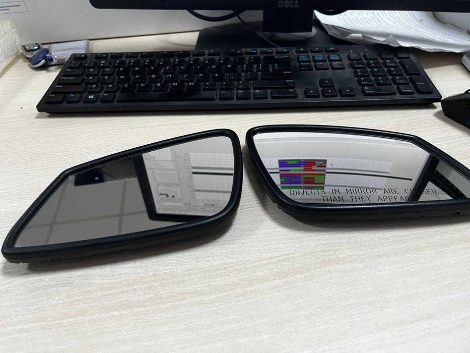 Set Oglinzi Stanga+Dreapta Bmw E60 F10 F01 cu incalzire si electrocrom (heliomata) fara Defect, Originale