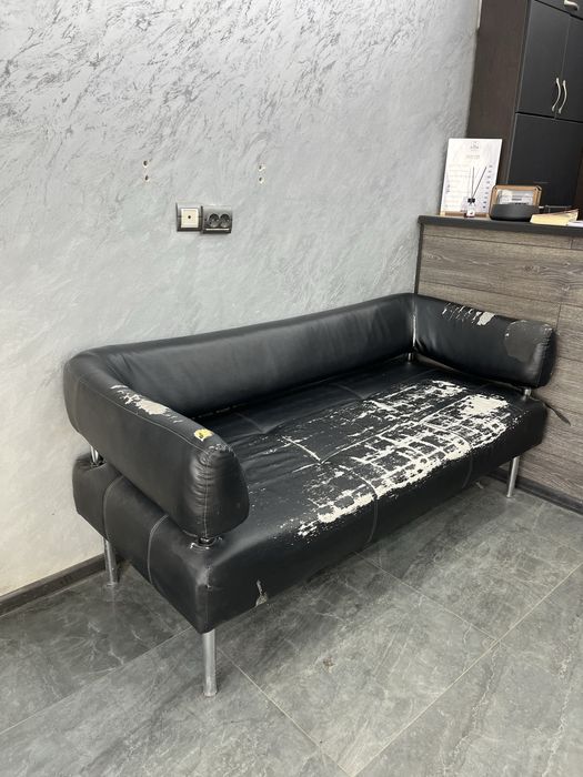 Диван 2 штк черный