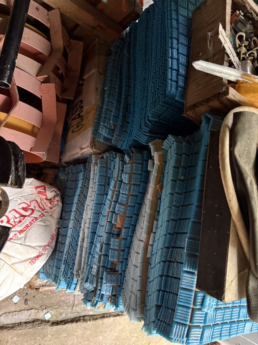 Mozaic albastru piscina