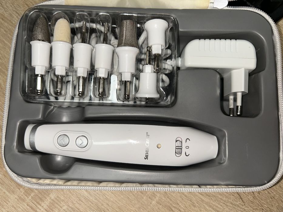 Set lampa led + pila electrica manichiura + pedichiura