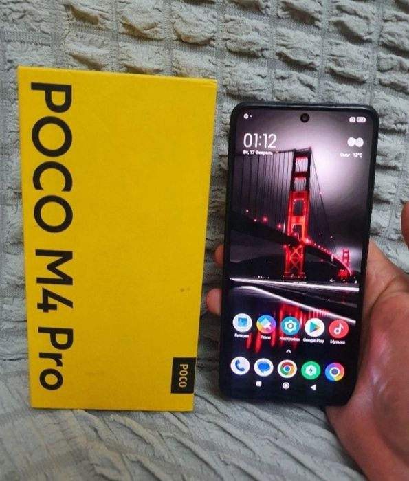 Xiaomi Poco M4 Pro 12/128GB Black Igravoy Karobka Holati Yaxshi Zor