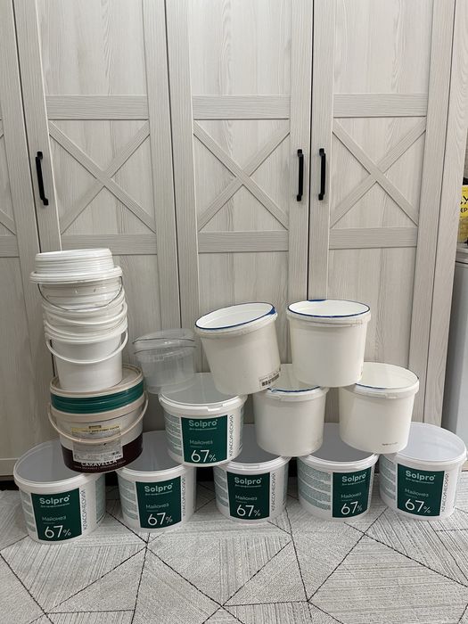 Пластиковые ведра