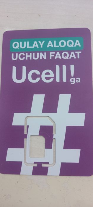 Ucell nomer sotiladi